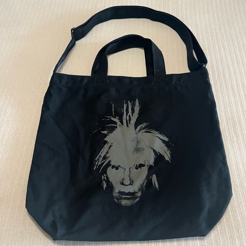KAWS X. Andy Warhol Massager Tote Bag